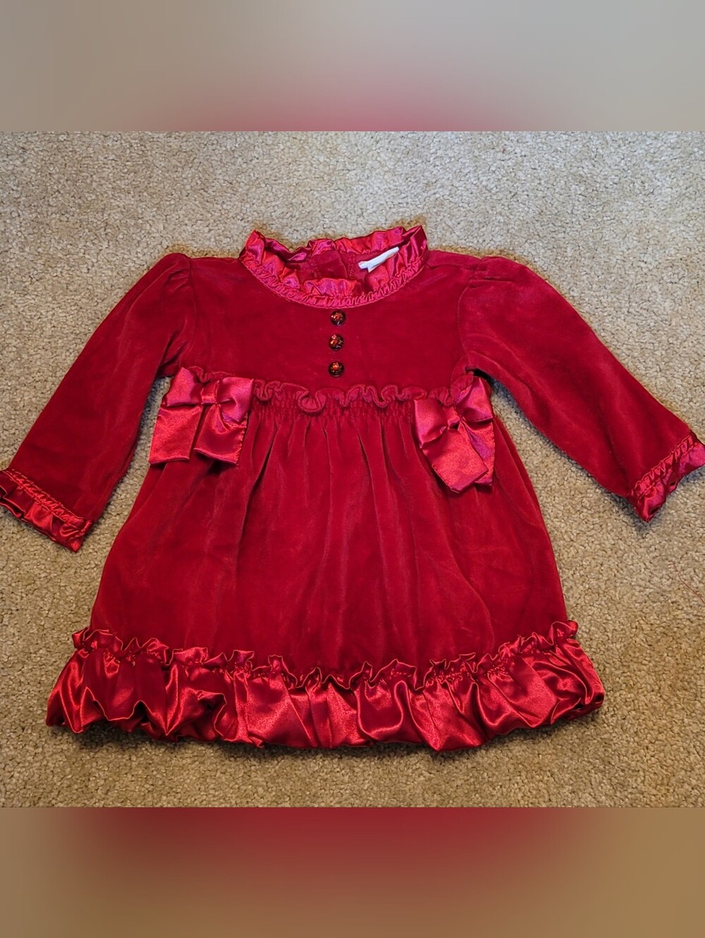 Vintage Camilla 2-piece Christmas dress